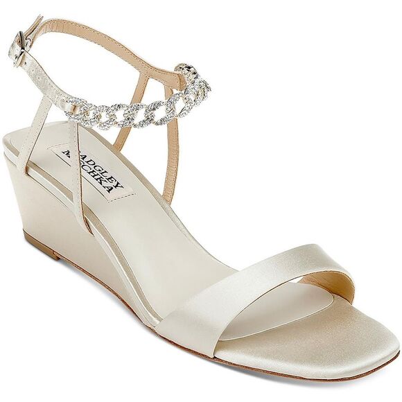 Badgley Mishka Kaelyn Mid Wedge Heel Size 6 - Picture 1 of 8